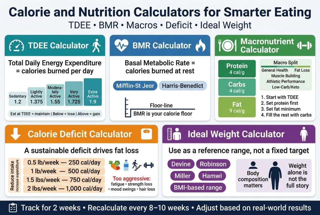 Calorie and Nutrition Calculators for Smarter Eating