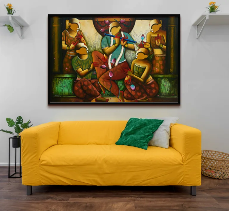 Original Indian Traditional Painting as a Commodity