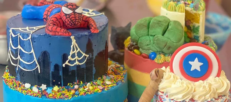 Marvel Superhero Kids Birthday Cake Feature Image 1600x