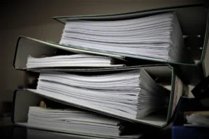 Binders of legal documents