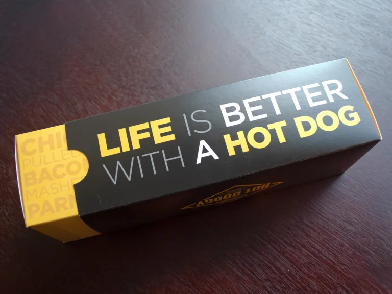 Printed Hot Dog Boxes