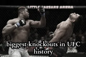 biggest knockouts in UFC