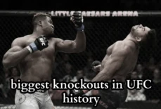 The biggest knockouts in UFC history