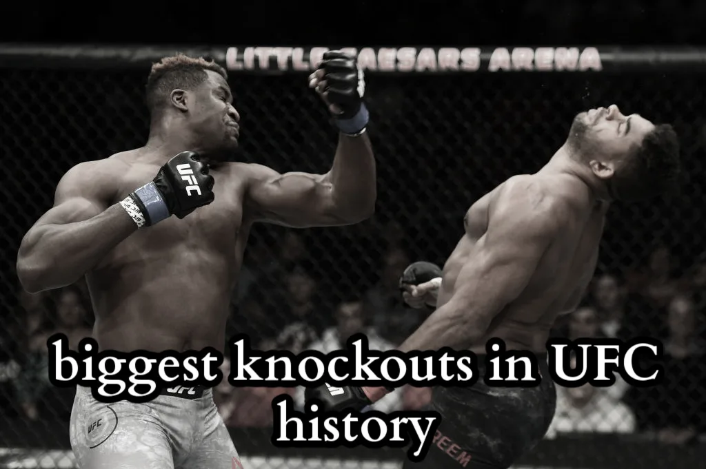 The Biggest Knockouts In UFC History