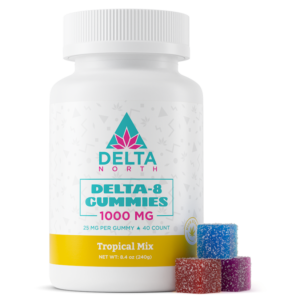 Delta 8 Gummies 1000mg v4 Tropical Mix Cropped