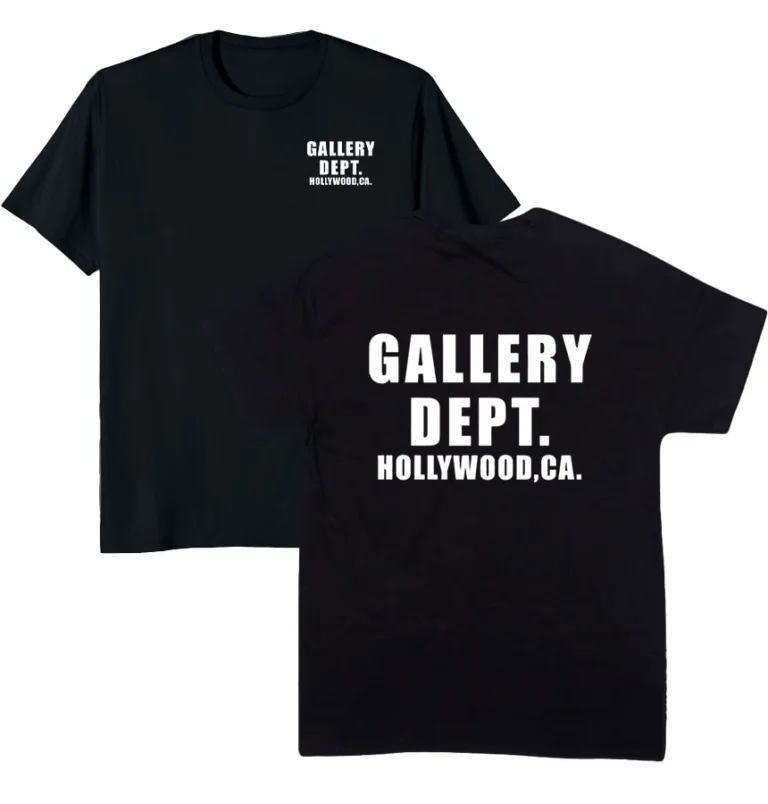 Gallery-Dept-Hollywood-Ca-Front-Back-Print-Tshirt