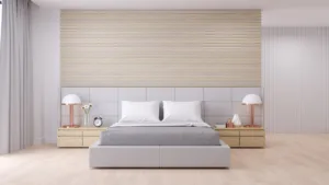 bedroom interior with modern minimalist style 1