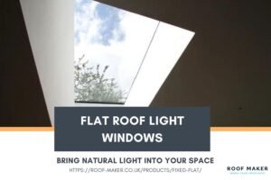 flat roof light window