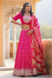 https://www.samyakk.com/magenta-pink-gota-embroidered-gajji-silk-party-wear-lehenga-gc4461