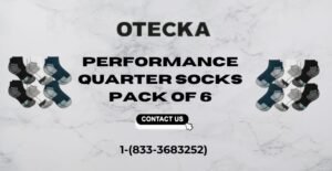 Performance Quarter Socks Pack of 6